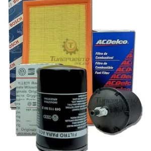 Filtros Aire + Aceite + Nafta P/ Vw Gol Power 1.6 6 cuotas en meli