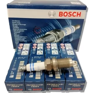 Juego De Bujias 1e Bosch Volkswagen Para Vw Voyage Con Gnc