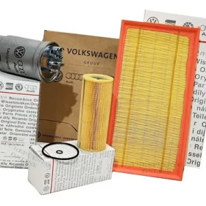 Kit De Filtros Aire Aceite Gasoil Original Vw Bora 1.9 Tdi