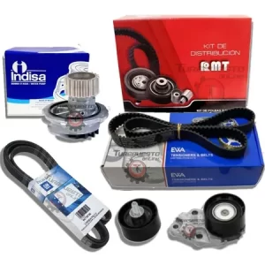 Kit Distribucion Imp + Bomba Poly-v Chevrolet Aveo 1.6 16v - cuotas