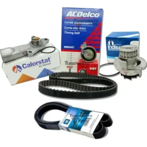 Kit Distribucion Termostato Poly-v Tapas Chevrolet Corsa 1.4