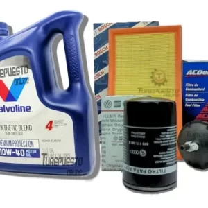 Kit Filtros Aire Aceite Nafta + 10w40 P/ Vw Gol Power 1.6