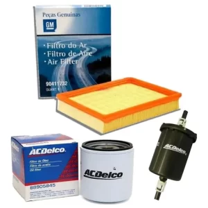 Kit Filtros Aire Aceite Nafta Acdelco Chevrolet Agile 1.4