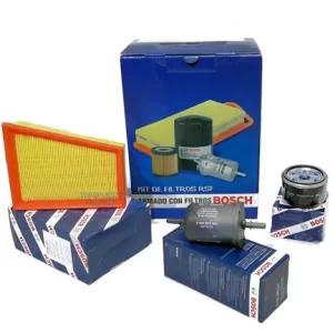 Kit X3 Filtros Aire Aceite Nafta / Combustible Bosch Renault Kangoo K4m 1.6 16v