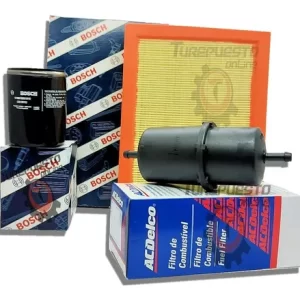 Kit X3 Filtros P/ Fiat Fiorino - Fioruno - Uno Fire 1.3 8v