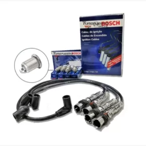 Kit Cables + Bujias Bosch Volkswagen Vw Gol Power 1.6 Y 1.4