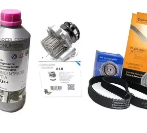 Kit Correa Distribucion + Bomba Agua + G12 Vw Bora 2.0 8v