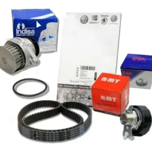 Kit Correa Distribucion + Bomba Agua Vw Gol Trend Msi 1.6 8v