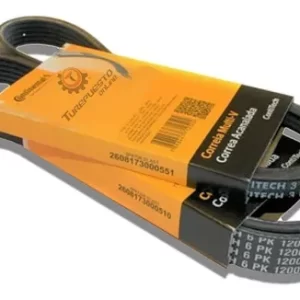 Kit Correas Poly-v Elasticas Contitech Vw Suran - Fox