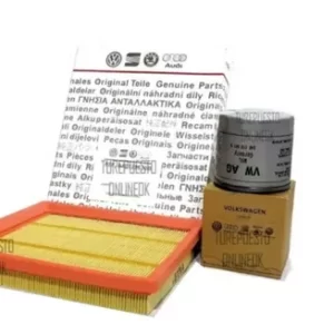 Kit De Filtros Aire Y Aceite Original Vw Polo 1.6 16v Msi