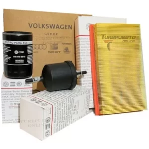 Kit De Filtros De Aire Aceite Y Nafta Original Vw Gol 1.6