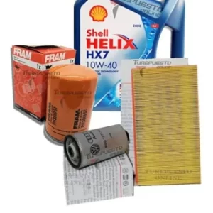 Kit De Filtros Y Aceite Orig Helix 10w40 Vw Saveiro 1.9 D
