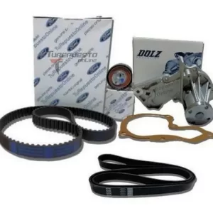 Kit Distribucion + Poly-v + Bomba Agua Ford Ecosport 1.6 16v