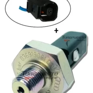 Sensor Bulbo De Aceite + Ficha Original Vw Crossfox